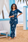 Women’s Premium Heavy Rayon Printed Cord-set