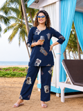 Women’s Premium Heavy Rayon Printed Cord-set